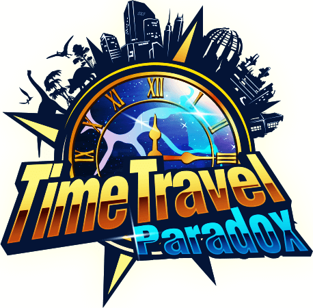 Logo for Time Travel Paradox, a VR escape room